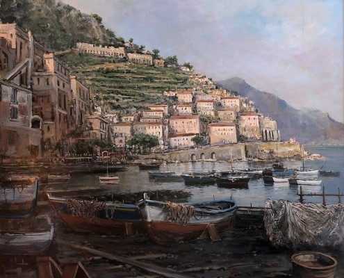 Amalfi - quadro Arturo Patané